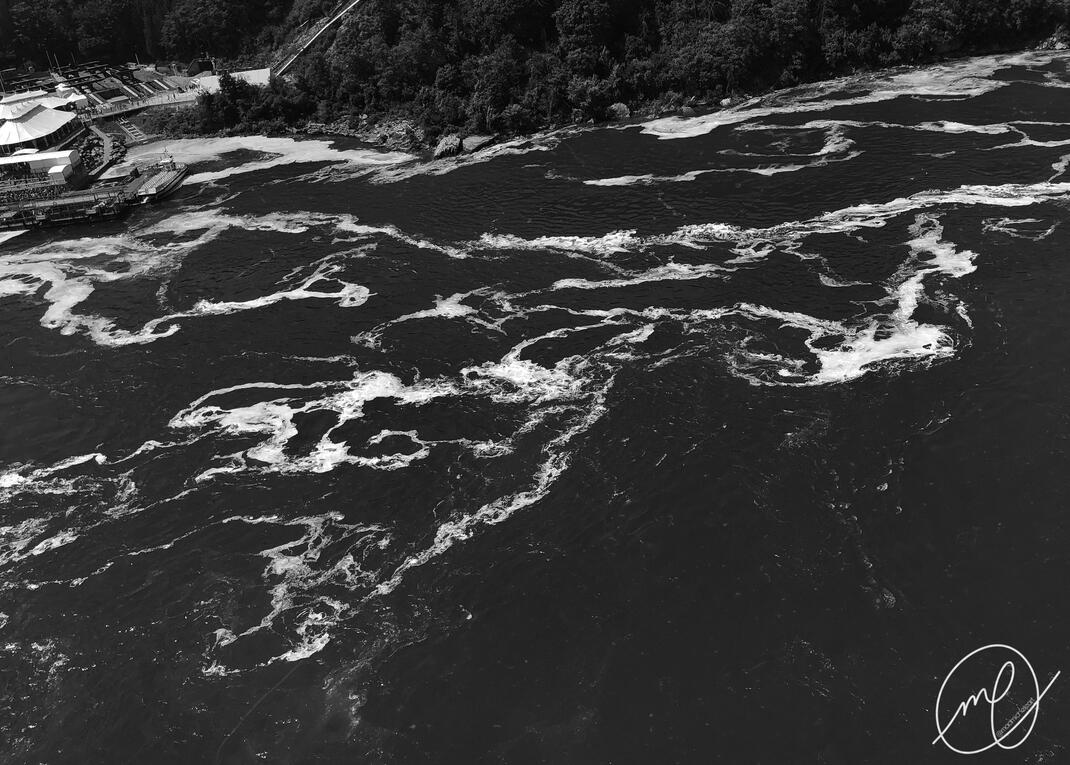 Seafoam, 2019. Niagara Falls. iPhone X.
